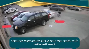شاهد بالفيديو: سرقة سيارة في وضع التشغيل بطريقة غير مسبوقة ترصدها كاميرا مراقبة!